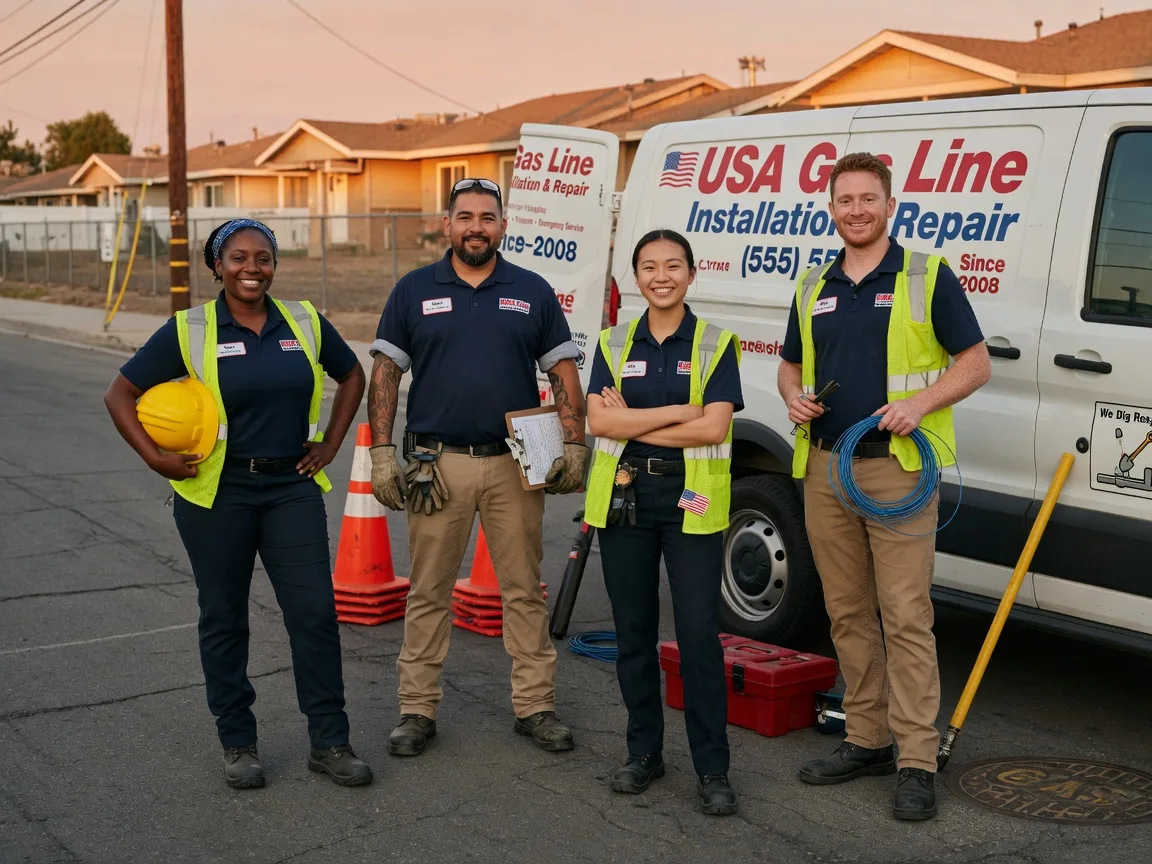 Gas Line Installation company in Trumbauersville, PA