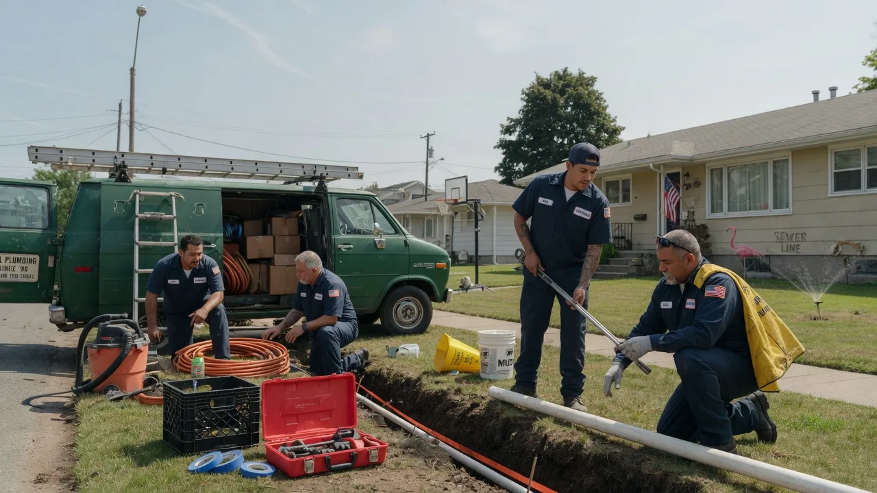 Gas Line Installation in Trumbauersville, PA near me