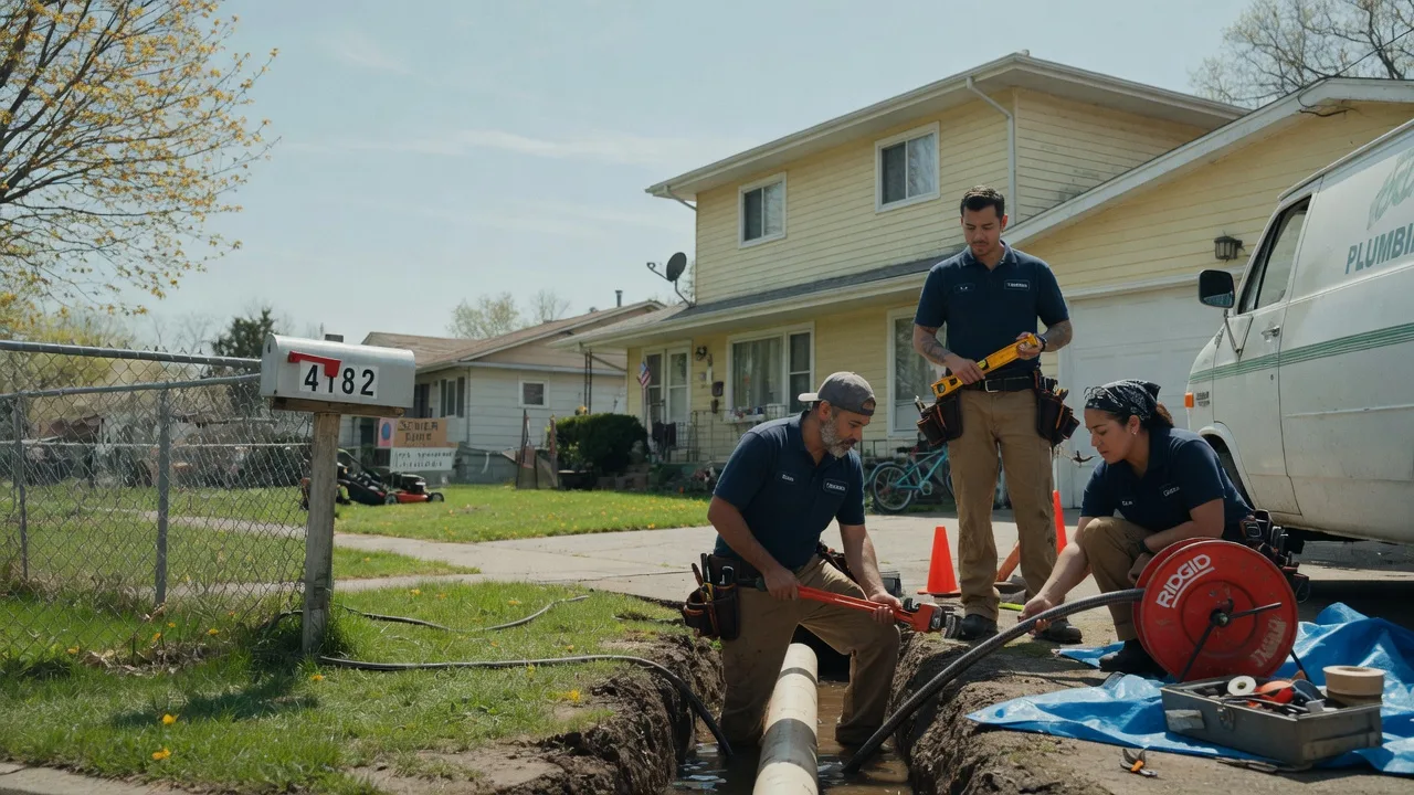 Gas Line Repair in Trumbauersville, PA near me